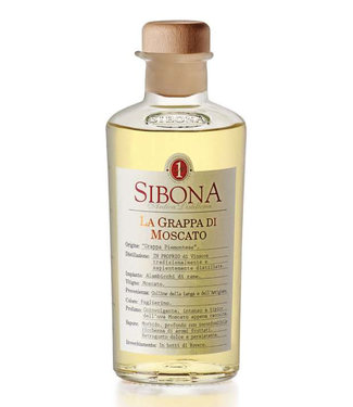 Sibona Grappa Sibona Moscato 0,50 ltr 42%