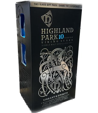 Highland Park 10 Years Old Met 2 Glazen 0,70 ltr 40%