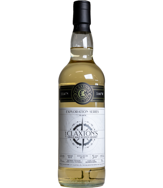 Islay 5 Years Old 2017 Claxton's Exploration Series 0,70 ltr 50%