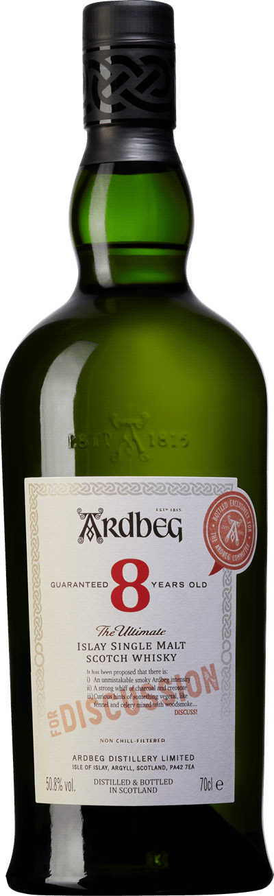 Ardbeg 8 Years Old For Discussion 0,70 ltr 50,8%