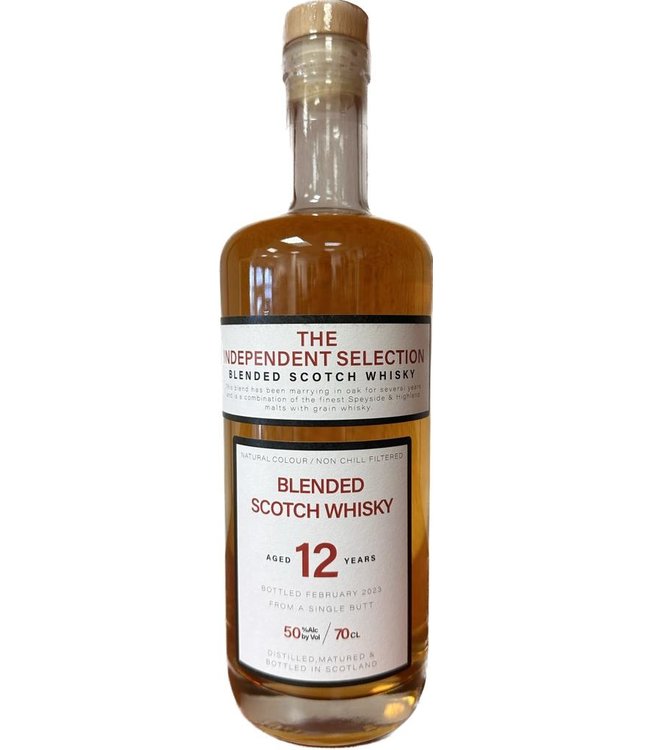 Blended Scotch 12 Years Old The Independent Selection 0,70 ltr 50%