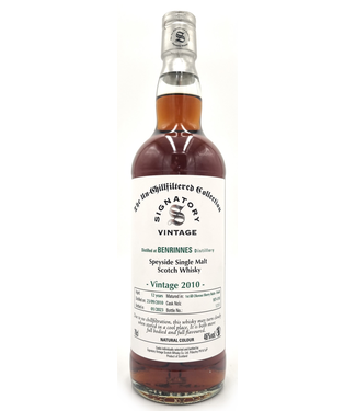 Benrinnes Benrinnes 2010 Signatory Unchill Filtered 0,70 ltr 46%