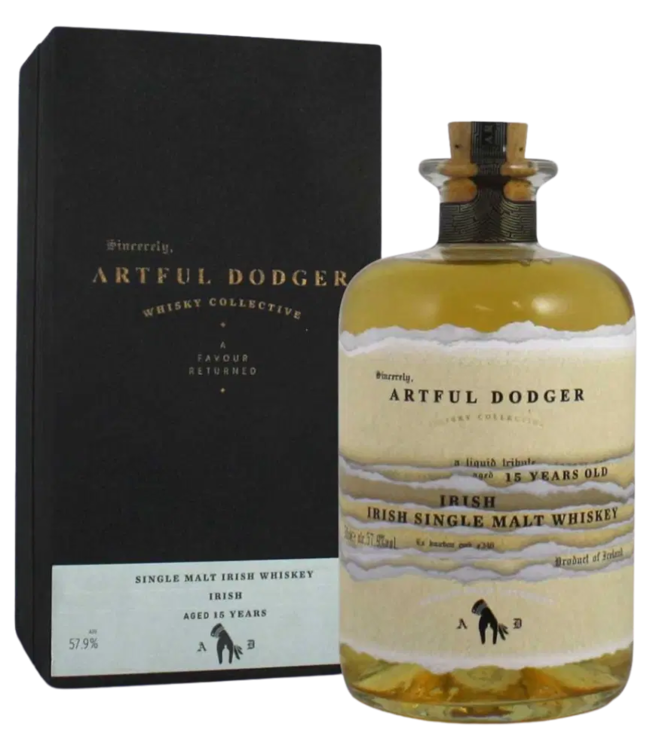 Irish 15 Years Old 2002 Artful Dodger 0,50 ltr 57,9%