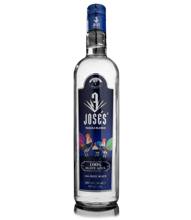 Tres Joses Blanco Tequila 0,70 ltr 40%