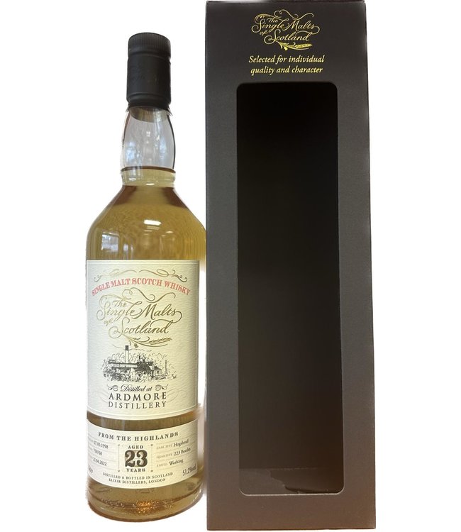 Ardmore 23 Years Old 1998 Single Malts Of Scotland 0,70 ltr 51,2%