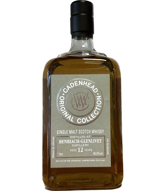 Benriach 12 Years Old Cadenhead Original Collection 0,70 ltr 46%
