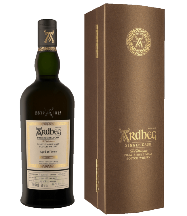 Ardbeg 26 Years Single Cask 20 Ex-Bourbon 0,70 ltr 50%