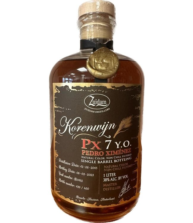 Zuidam Korenwijn 7 Years Old Pedro Ximenez 1,00 ltr 38%
