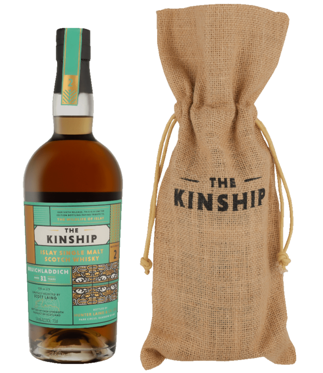 Bruichladdich 31 Years Old 1988 The Kinship Series 2022 Release 0,70 ltr 54,6%