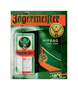 Jagermeister Jagermeister Giftpack Met Hipbag 0,70 ltr 35%