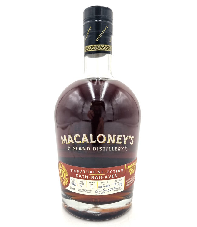 Macaloney's Cath Na Haven Canadian Single Malt 0,70 ltr 46%