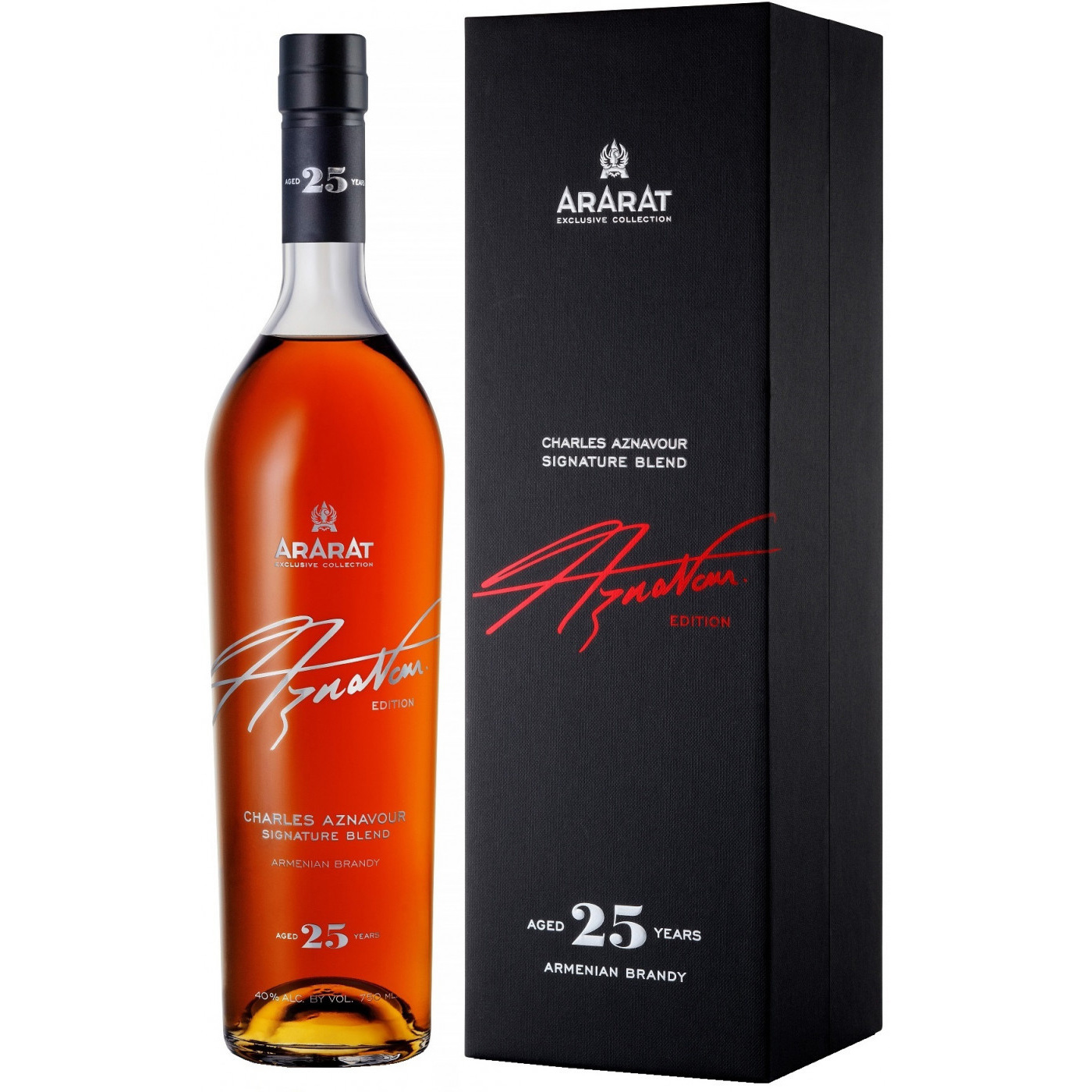 Charles Aznavour Brandy 25 Years Old 0,70 ltr 40%