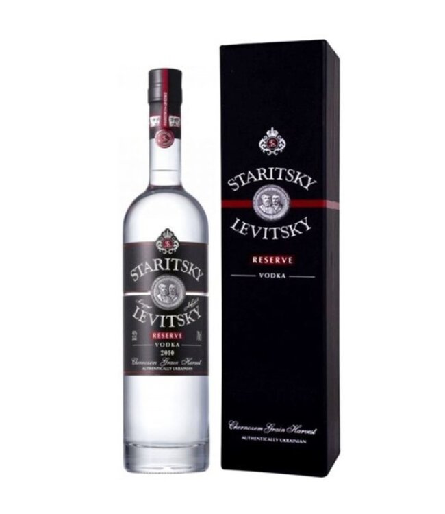 Staritsky & Levitsky Reserve Vodka Giftpack 0,70 ltr 40%