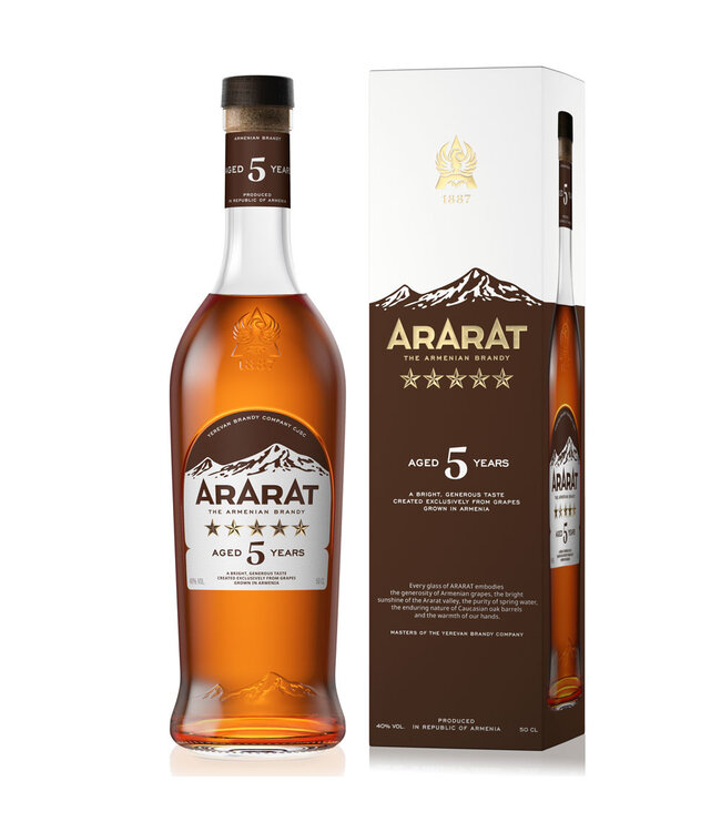 Ararat Five Years 0,50 ltr 40%