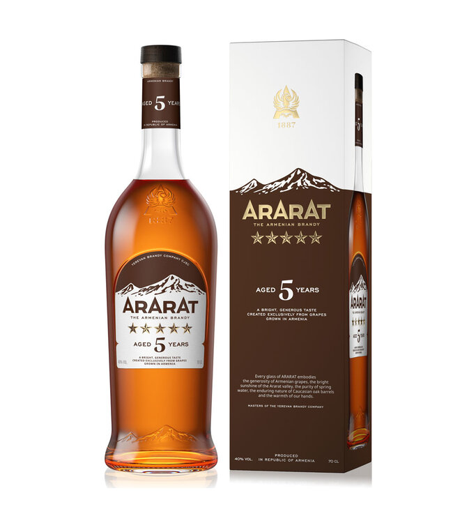 Ararat Five Years 0,70 ltr 40%