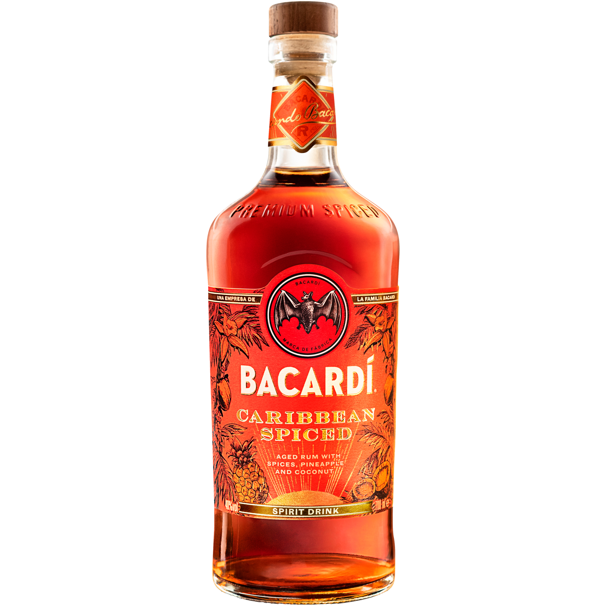Bacardi Caribbean Spiced 0,70 ltr 40%