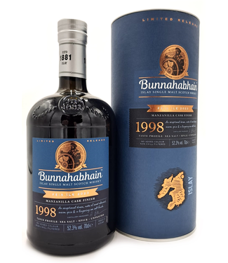 Bunnahabhain Bunnahabhain 1998 Manzanilla Cask Finish 0,70 ltr 52,3%