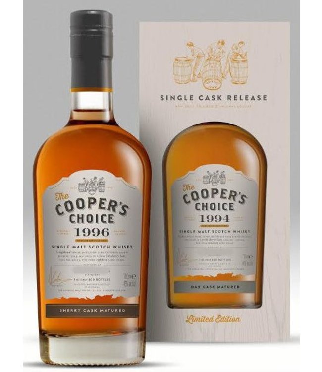 Miltonduff 10 Years Old 2011 Cooper's Choice 0,70 ltr 56,5%