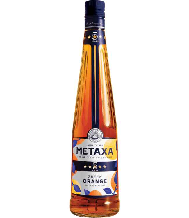 Brandy Metaxa 5 Sterren Greek Orange 0,70 ltr 38%