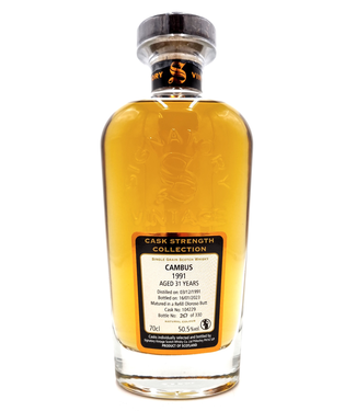 Cambus Cambus 1991 Signatory Cask Strength Cask 104229 0,70 ltr 50,5%