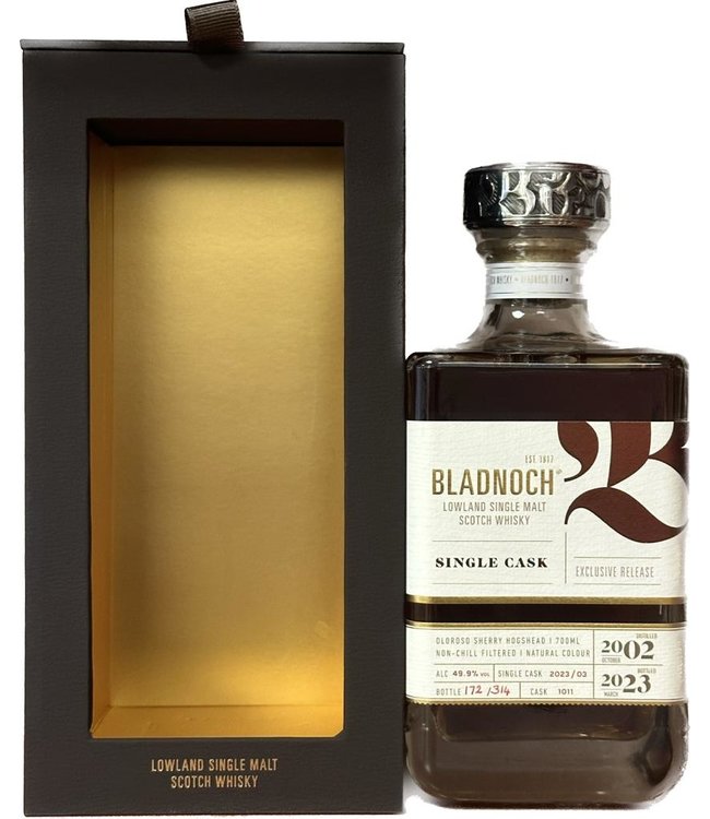 Bladnoch 2002 Single Cask 2023/03 #1011 0,70 ltr 49,9%