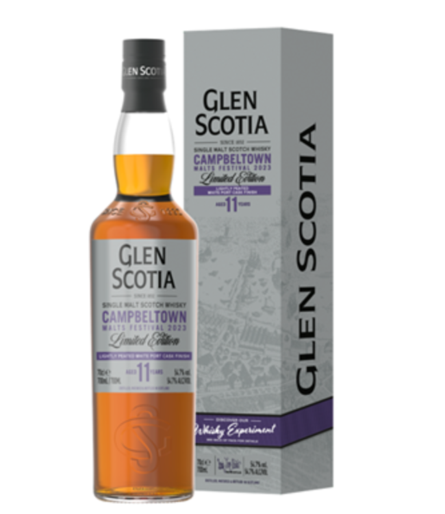 Glen Scotia 11 Years Old Festival Edition Peated White Port 0.70 ltr 54.7%