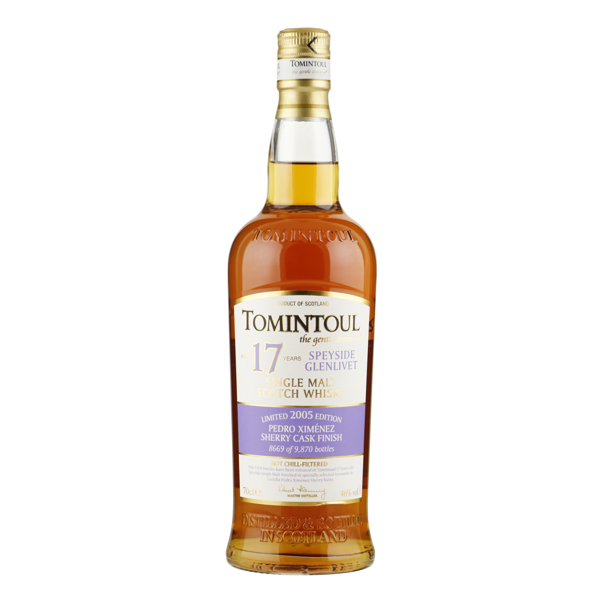 Tomintoul 17 Years Old 2005 PX Cask Finish 0,70 ltr 46%