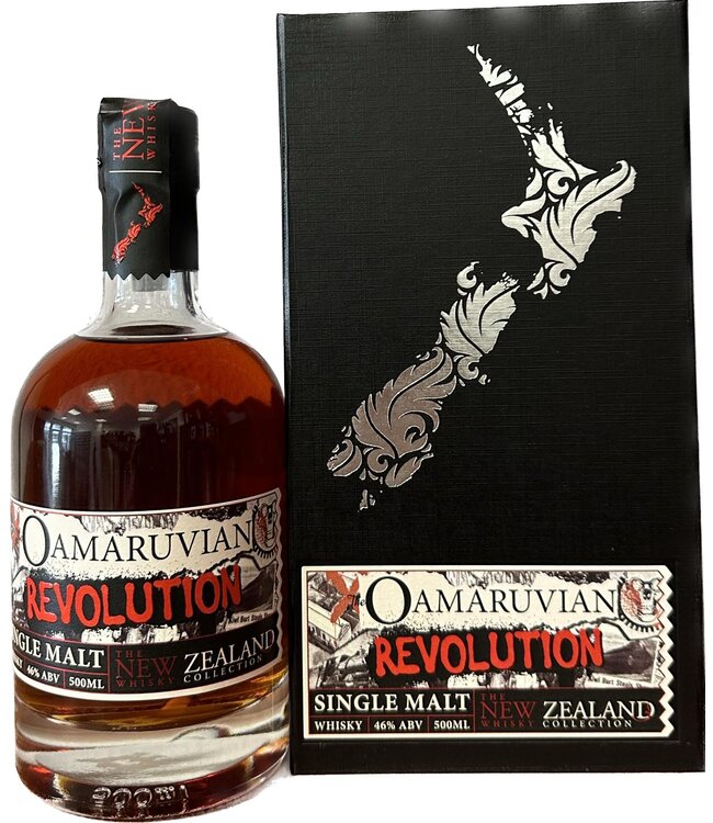 The New Zealand Whisky Collection Oamaruvian Revolution 0,50 ltr 46%