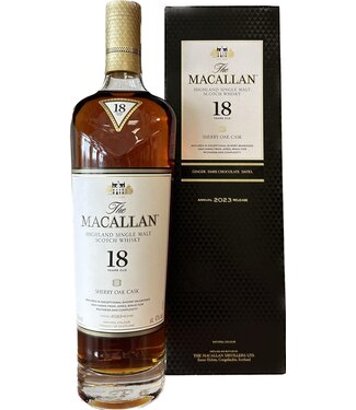 Macallan 18 Years Old Sherry Oak 2023 Release 0,70 ltr 43%