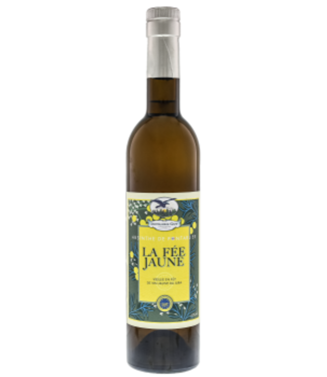 Distillerie Pierre Guy Absinthe de Pontarlier La Fee Jaune 0,50 ltr 45%