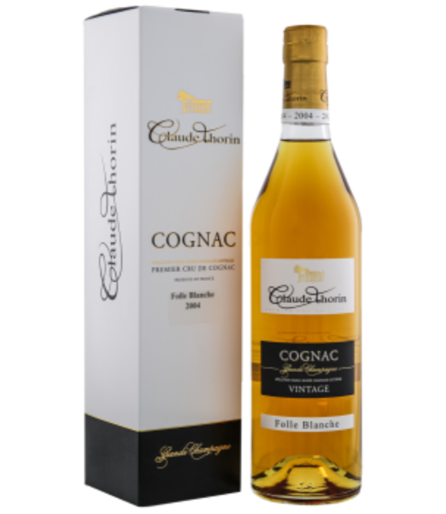 Claude Thorin Cognac Grande Champagne Folle Blanche 2004 0,70 ltr 40%