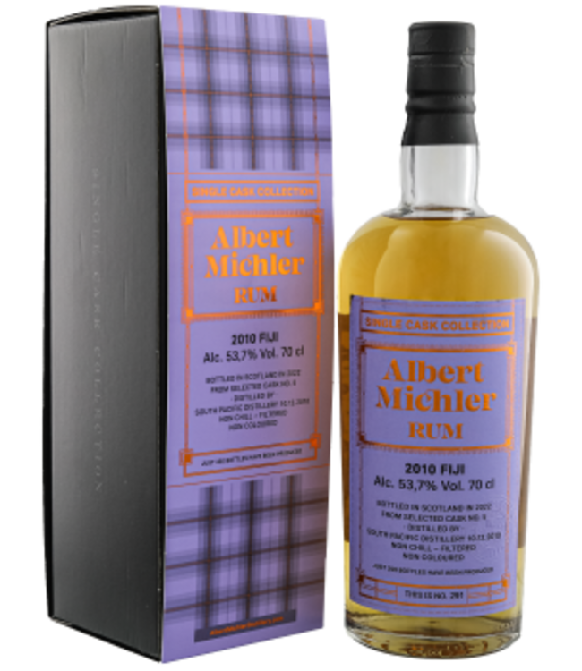 Albert Michler Single Cask Collection Rum Fiji 2010/2022 Cask No. 5 0,70 ltr 53,7%