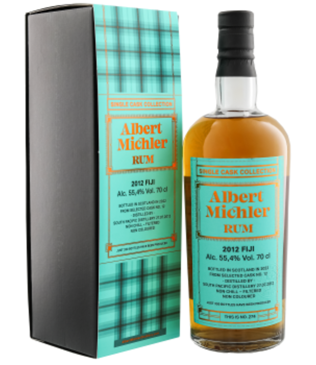 Albert Michler Single Cask Collection Rum Fiji 2012/2022 Cask No. 12 0,70 ltr 55,4%