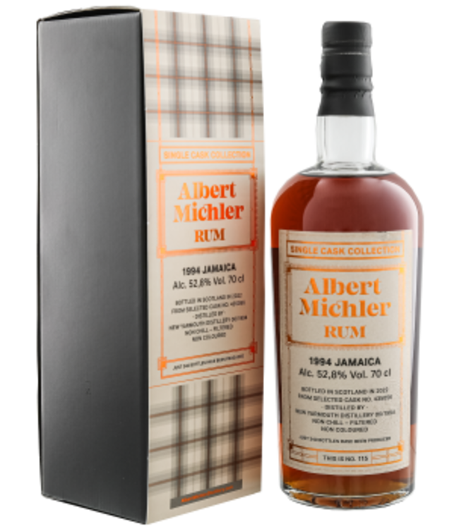 Albert Michler Single Cask Collection Rum Jamaica 1994/2022 Cask No. 435056 0,70 ltr 52,8%
