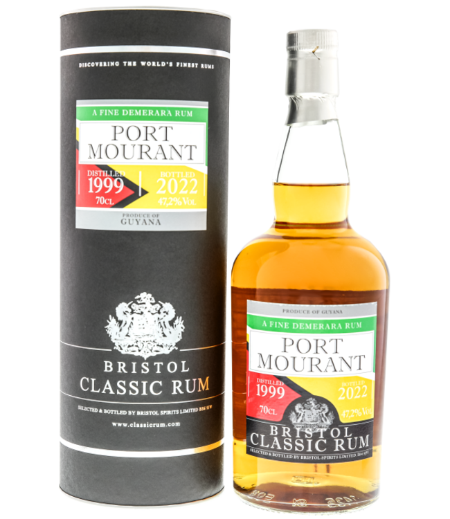 Bristol Guyana Port Mourant 1999/2022 Limited Edition Anniversary Bottling 0,70 ltr 47,2%