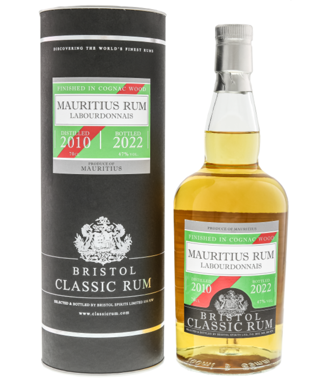 Bristol Mauritius Labourdonnais 2010/2022 Cognac Finish 0,70 ltr 47%