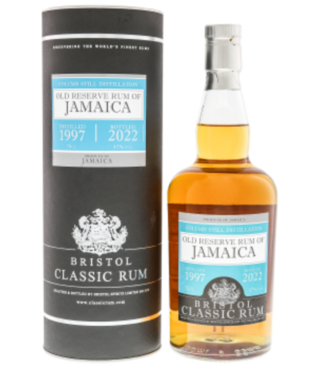 Bristol Old Reserve Rum of Jamaica 1997/2022 0,70 ltr 47%