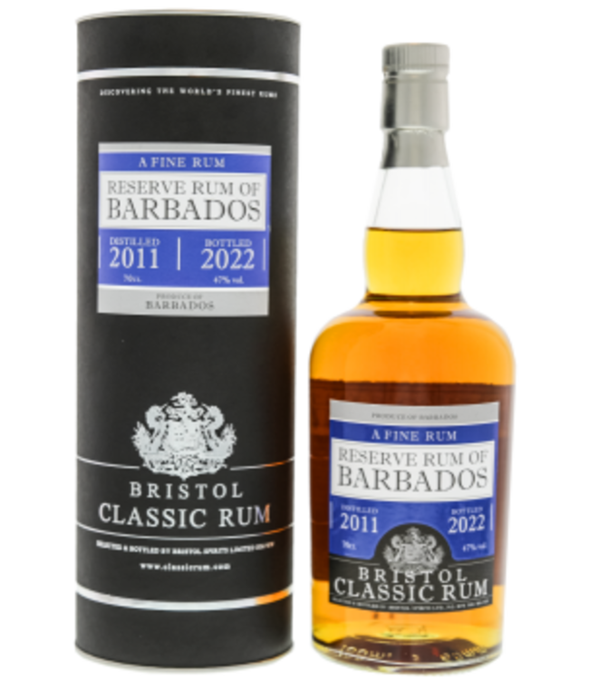 Bristol Reserve Rum of Barbados 2011/2022 0,70 ltr 47%