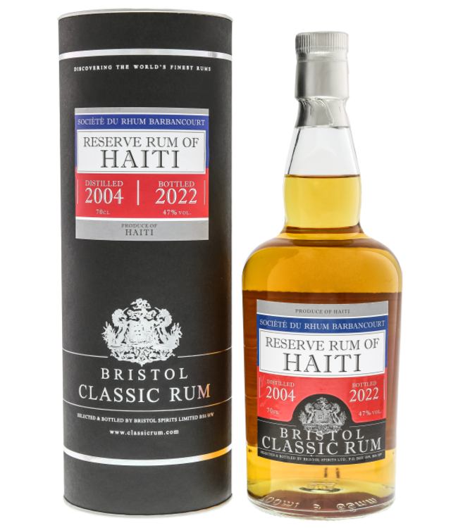 Bristol Reserve Rum of Haiti 2004/2022 0,70 ltr 47%