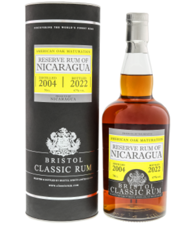 Bristol Reserve Rum of Nicaragua 2004/2022 0,70 ltr 47%
