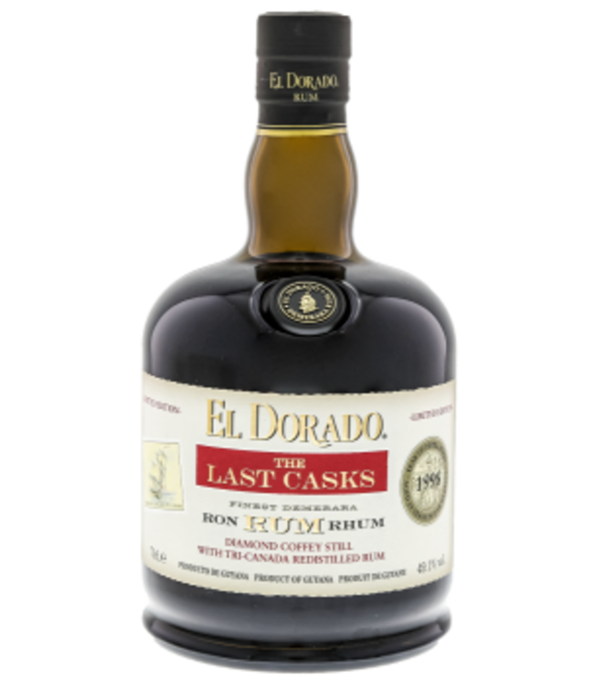 El Dorado The Last Casks 1998/2022 Diamand Coffey & Tri-Canada Red 0,70 ltr 49,1%