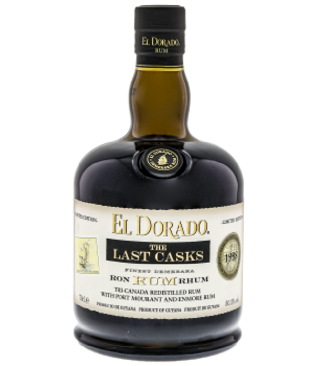 El Dorado The Last Casks 1998/2022 Tri-Canada & Port Mourant & Enmore Black 0,70 ltr 50,3%