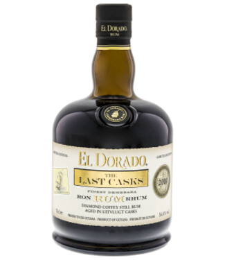 El Dorado El Dorado The Last Casks 2000/2022 Diamand Coffey & Uitvlugt Cask Aged Gold 0,70 ltr 54,4%