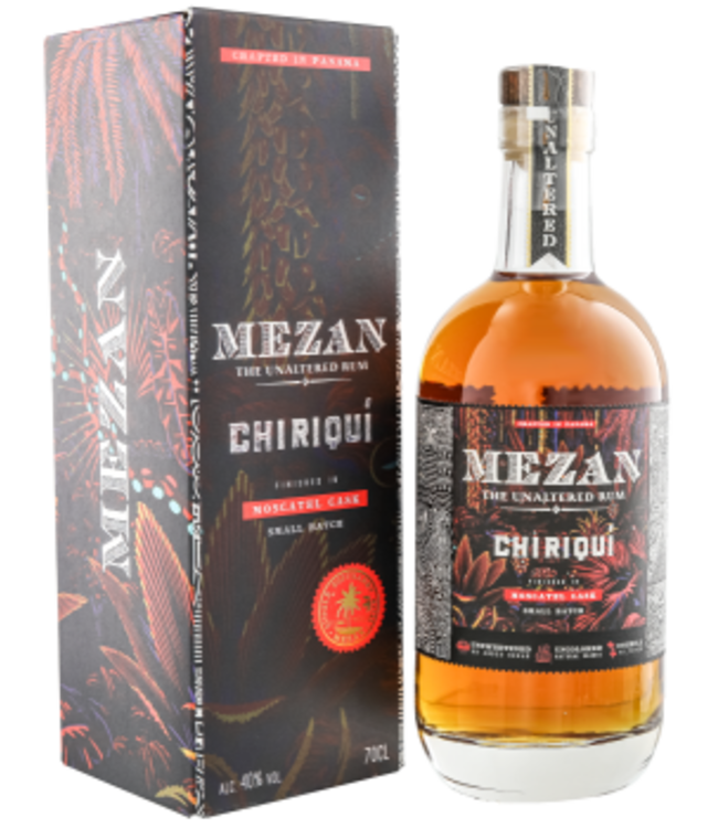 Mezan Panama Chiriqui Moscatel Cask Finished Rum 0,70 ltr 40%