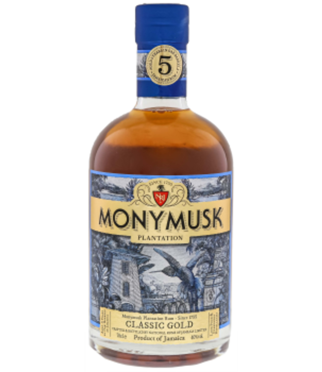 Monymusk Plantation Classic Gold 5 Yeasr Old 0,70 ltr 40%