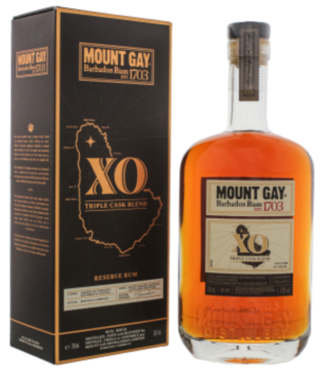 Mount Gay XO Triple Cask Reserve 0,70 ltr 43%
