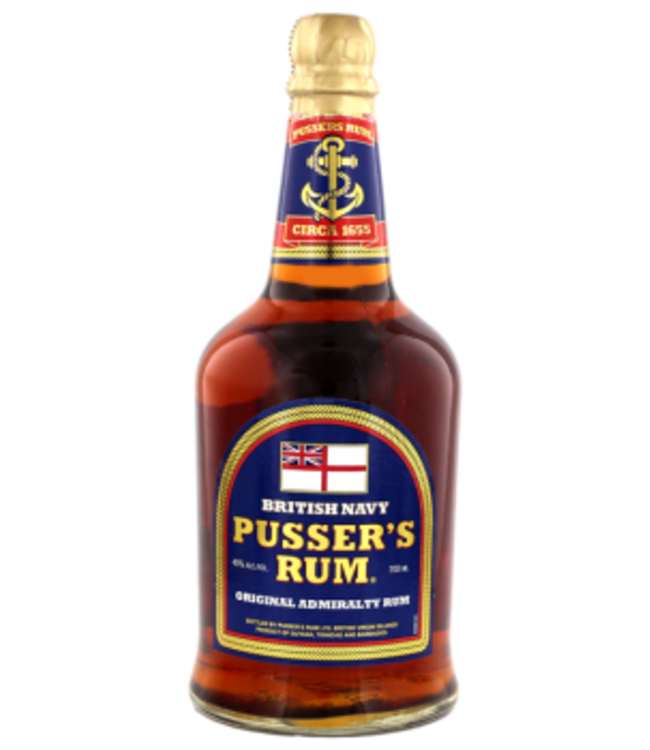Pussers British Navy Rum Blue Label 0,70 ltr 40%