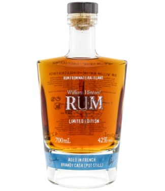 William Hinton William Hinton Rum 6 Years Old Aged In French Brandy Cask 0,70 ltr 42%