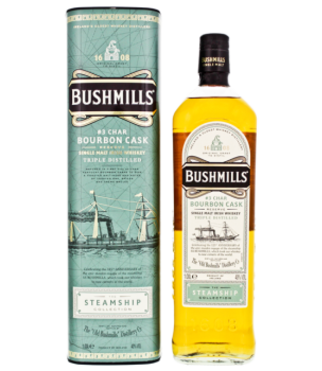 Bushmills Steamship Collection No. 3 Char Bourbon Cask Reserve Triple Distilled 1,00 ltr 40%