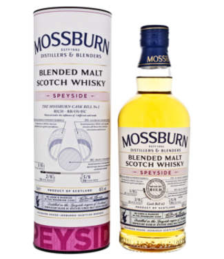 Mossburn Mossburn Cask Bill No.2 Rich RB/OS/HC 0,70 ltr 46%